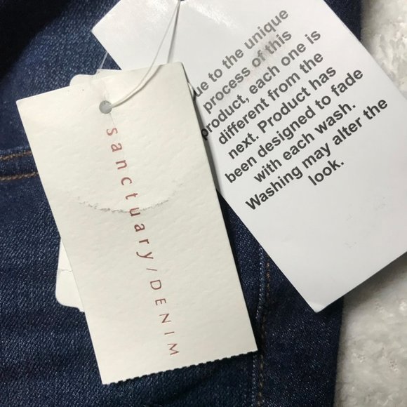 NWT NM Sanctuary Flare High Waist Stretch Jean - Picture 15 of 15